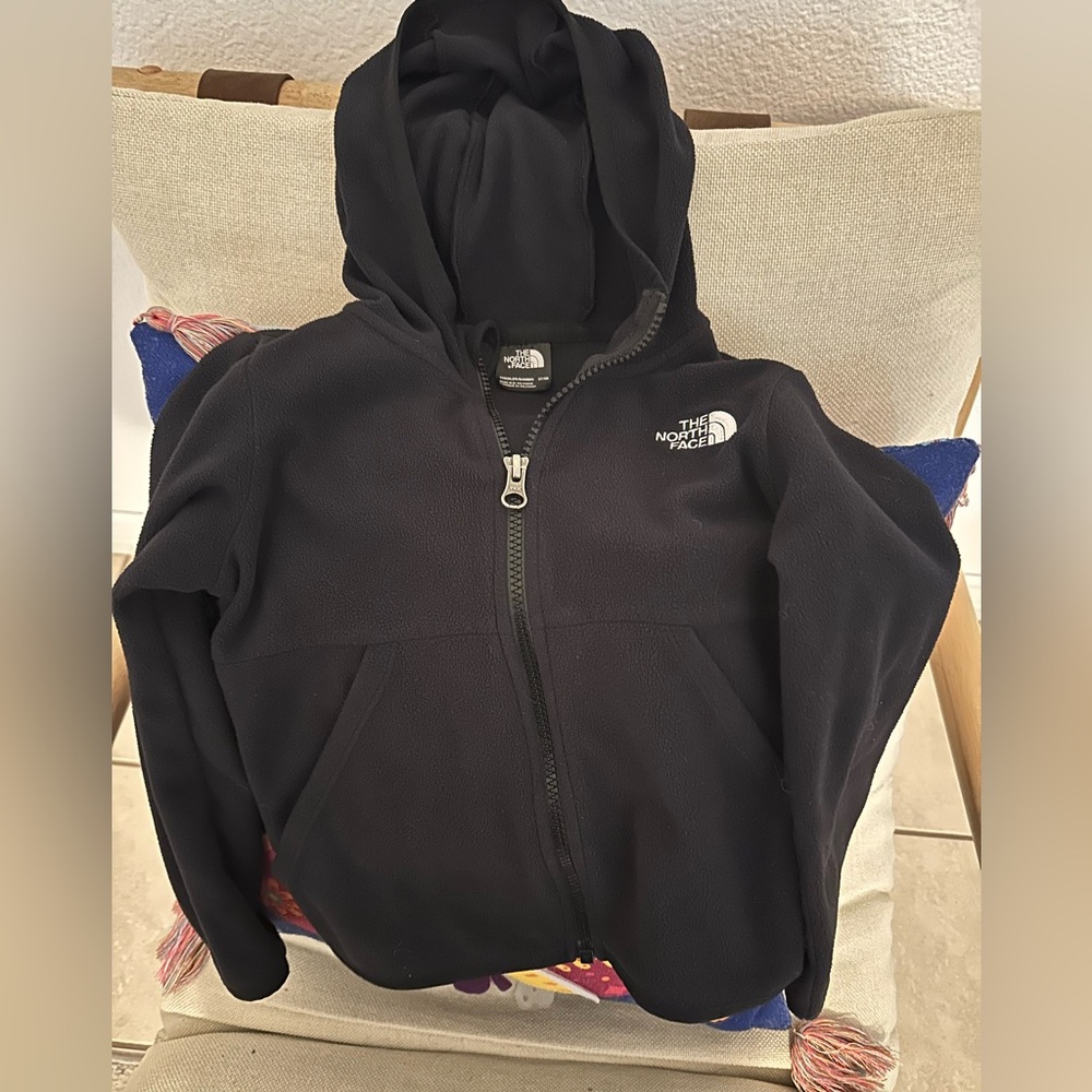 The North Face Glacier Full-Zip Hoodie​ size:5T color:black